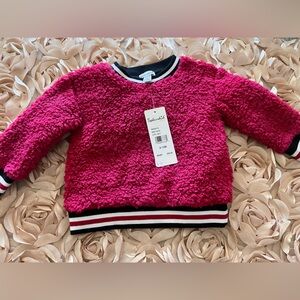 Splendid Fuzzy Pink Kids Jacket